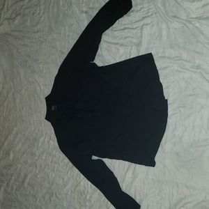 Jos. A. Bank button up black long sleeve shirt